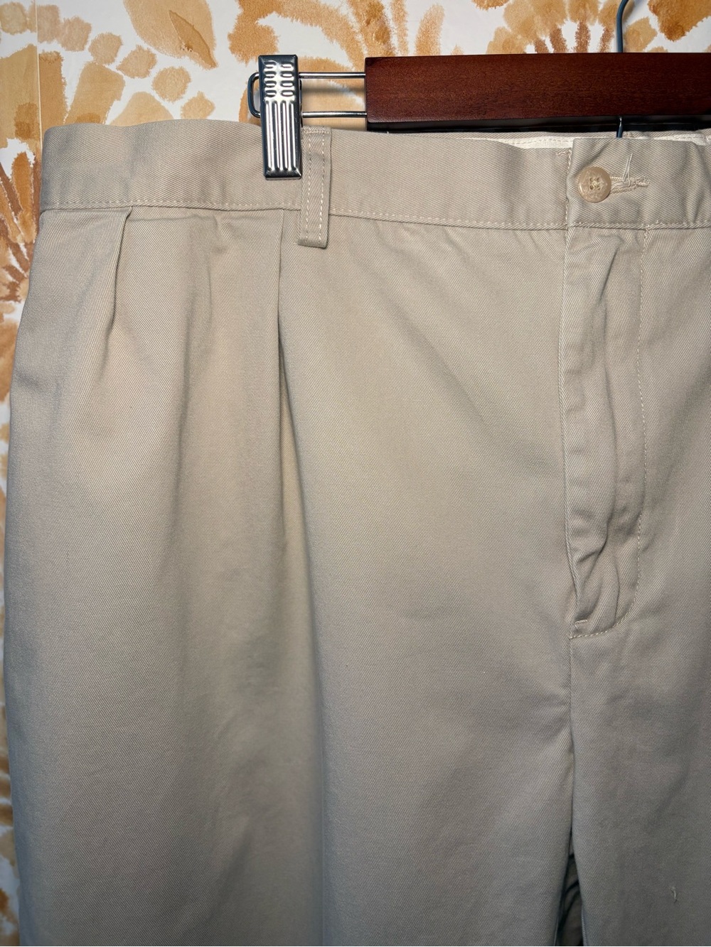 Polo Ralph Lauren Men’s Khaki Chino Pants Beige Classic Straight Leg Preppy - Picture 9 of 9